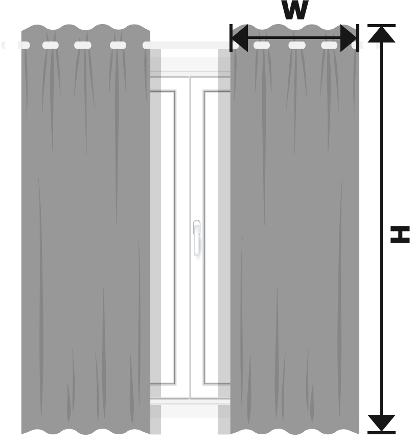 How to Measure for Window / Door Draperies